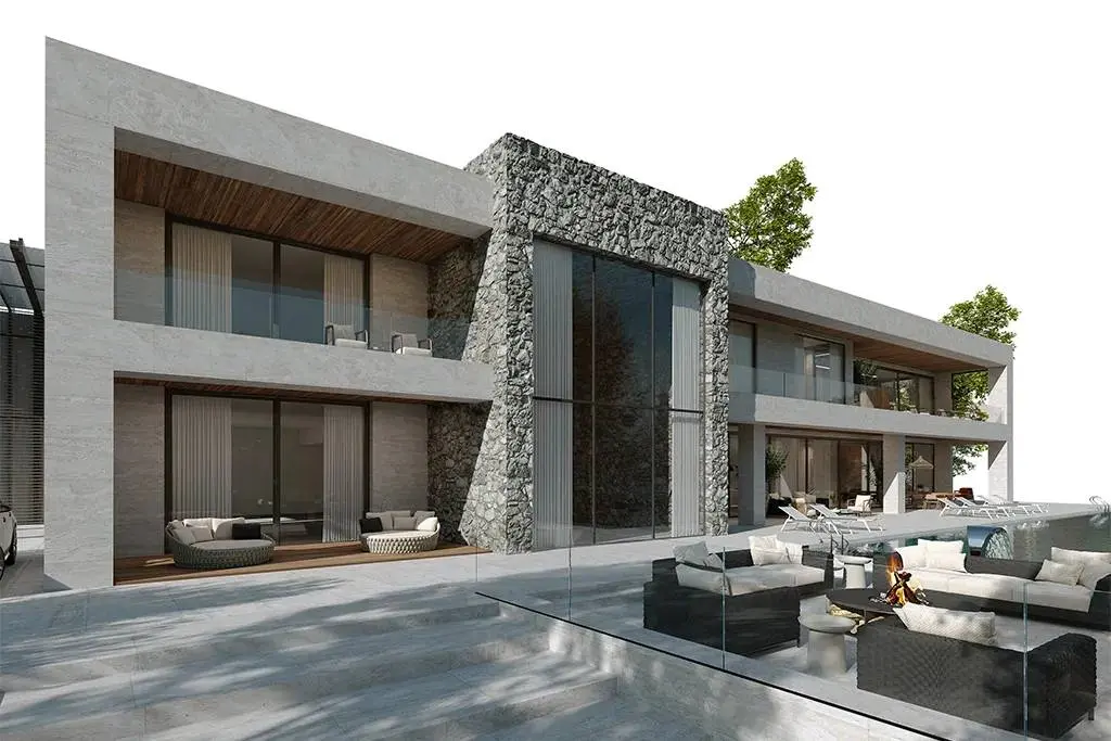 سنگ نمای بیرونی ساختمان