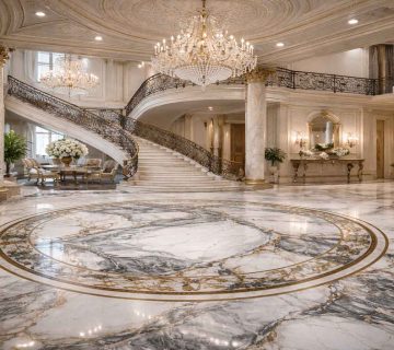 سنگ چینی برای کف‌سازی