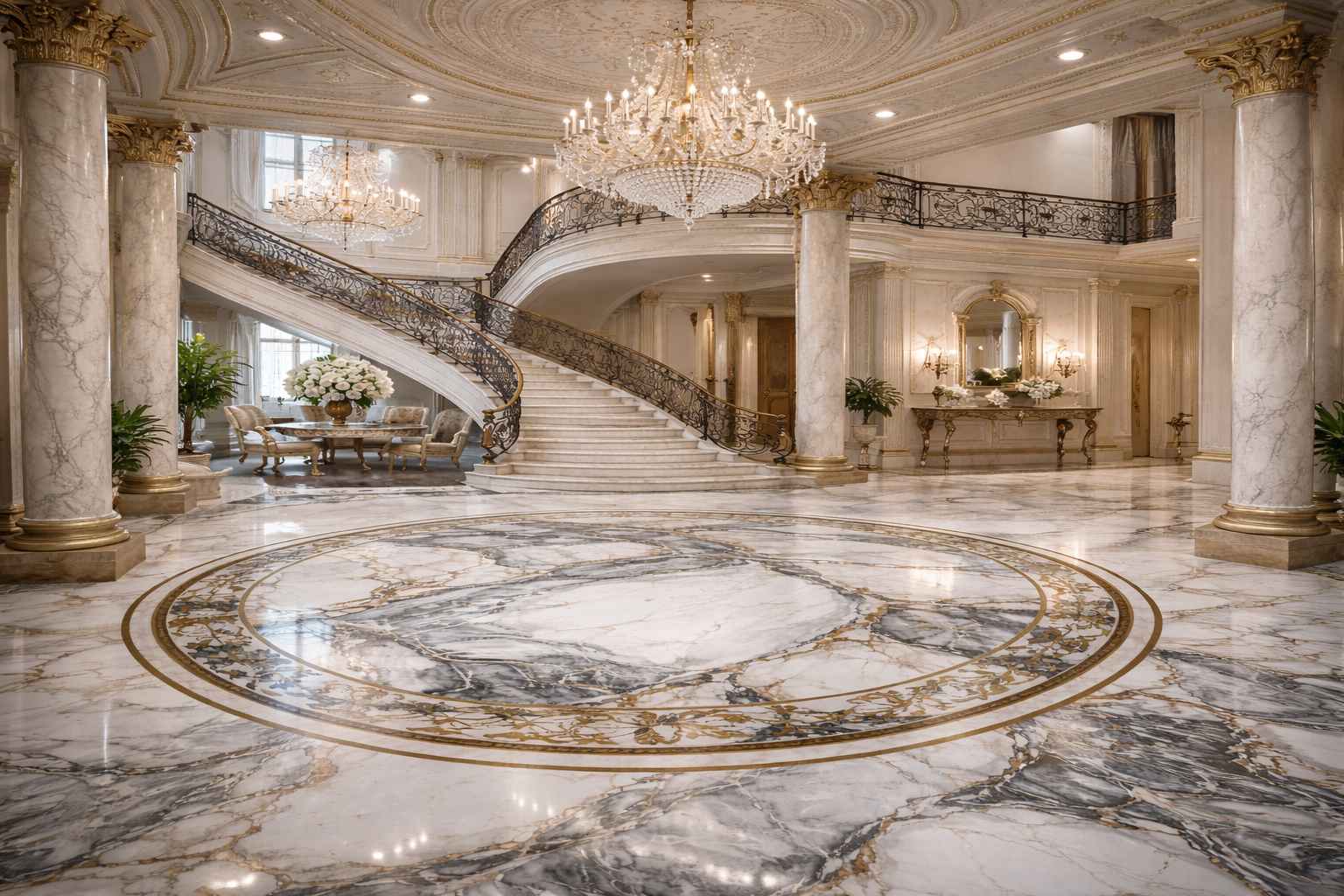 سنگ چینی برای کف‌سازی